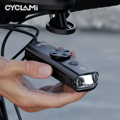 CYCLAMI 1000 lúmenes faro de bicicleta de alto brillo aleación de aluminio 3000mAh lámpara frontal colgante ciclismo para bicicleta de montaña y carretera