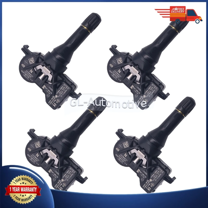 

1/4 шт. 433 МГц TPMS датчик давления в шинах для Infiniti QX50 Nissan Altima Cube Leaf Micra Rogue 40700-4CB0B 407004CB0B