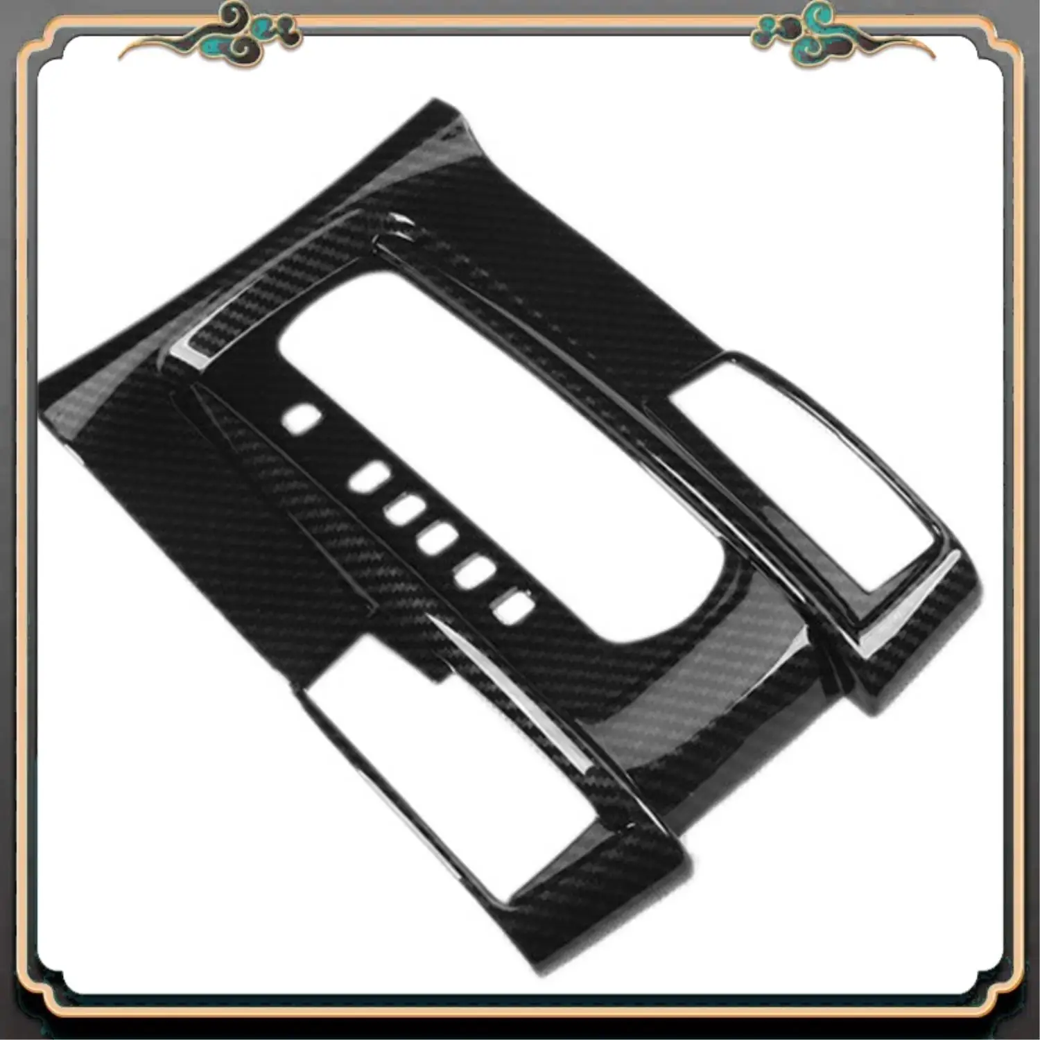 

Автомобильная коробка переключения передач, декоративные крышки, Стайлинг, отделка из АБС-пластика, стиль из углеродного волокна для Honda Civic 10th 2016 2017 2018