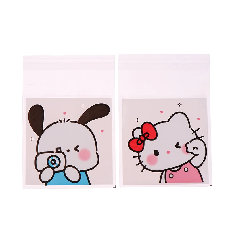 100Pcs Hello Kitty Kawaii Pochacco Self Sealing Opp Bag Small Gift Bag Hand Account Material Packaging Snack Candy Packaging Bag