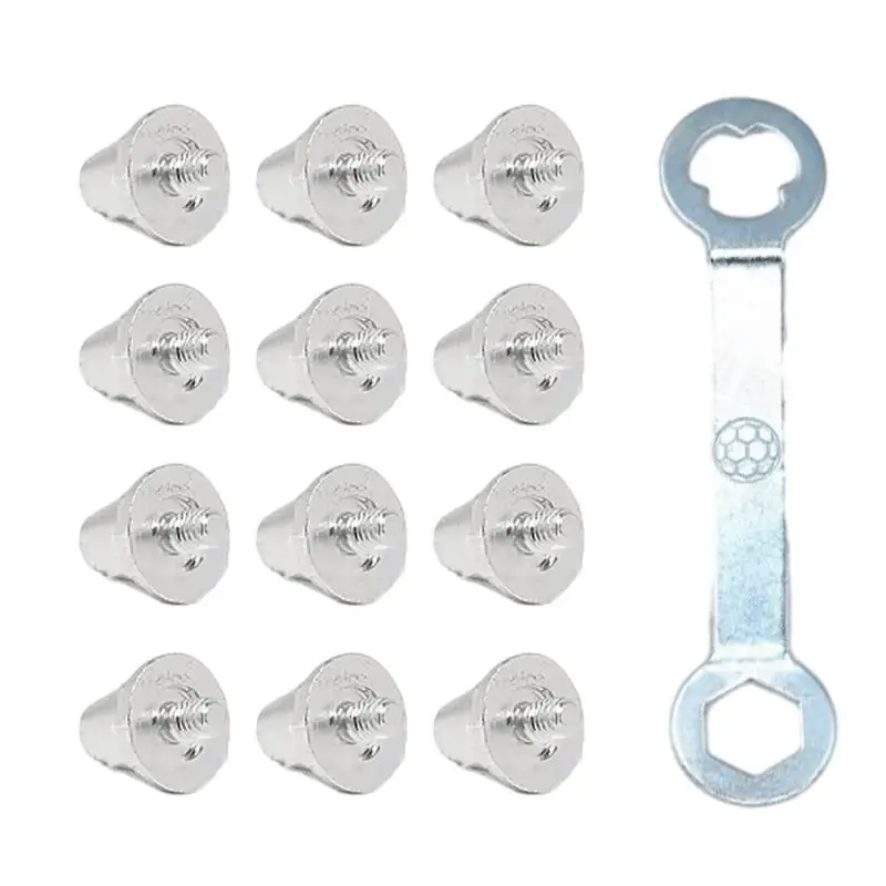 652f 12 pçs alumínio bota futebol spikes futebol parafuso prisioneiro substituição chuteiras futebol parafuso chuteiras