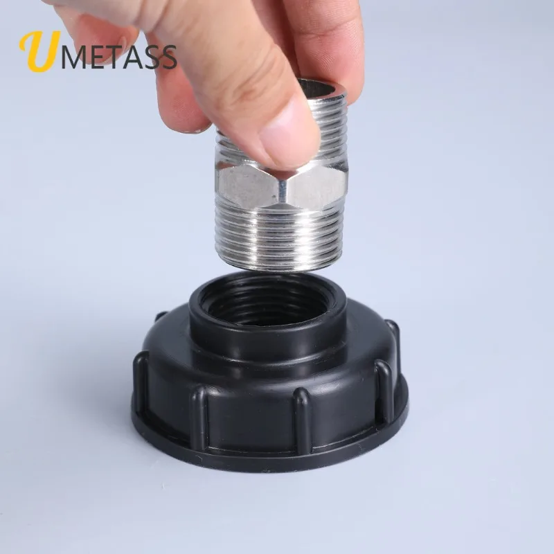 IBC Tank Adapter - S60x6 Coarse Thread to 1/2