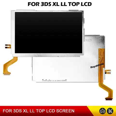 Replacement For 3DS XL LL Top LCD Screen Display For 3DS XL/LL Upper LCD High Quality For 3DSXLLL Gaming Console Repair Parts