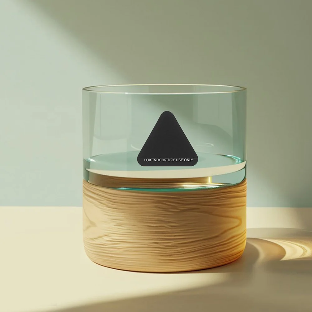 

10Pcs Heat Sensitive Warning Sticker Anti-Scald Color Change Label for Kettles Heating Lamps High Temperature Equipment Safety