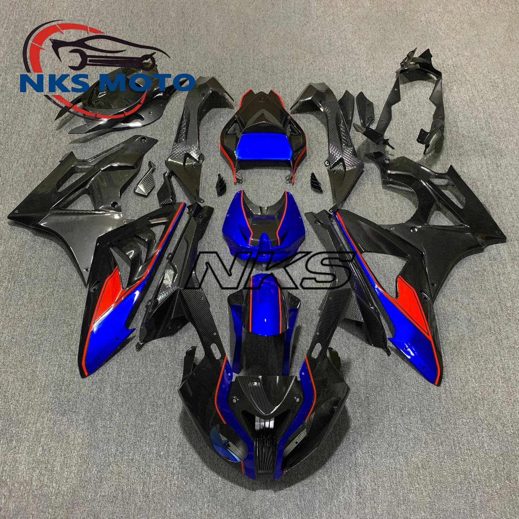 For BMW S1000RR 2009 2010 2011 2012 2013 2014 Motorcycle Modification Carbon Fiber Paint Complete Car Exterior Parts Fairing