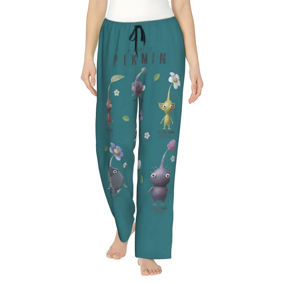 

Custom Pikmin Women Pajama Pants Lounge Sleep Sleepwear Bottoms with Pockets