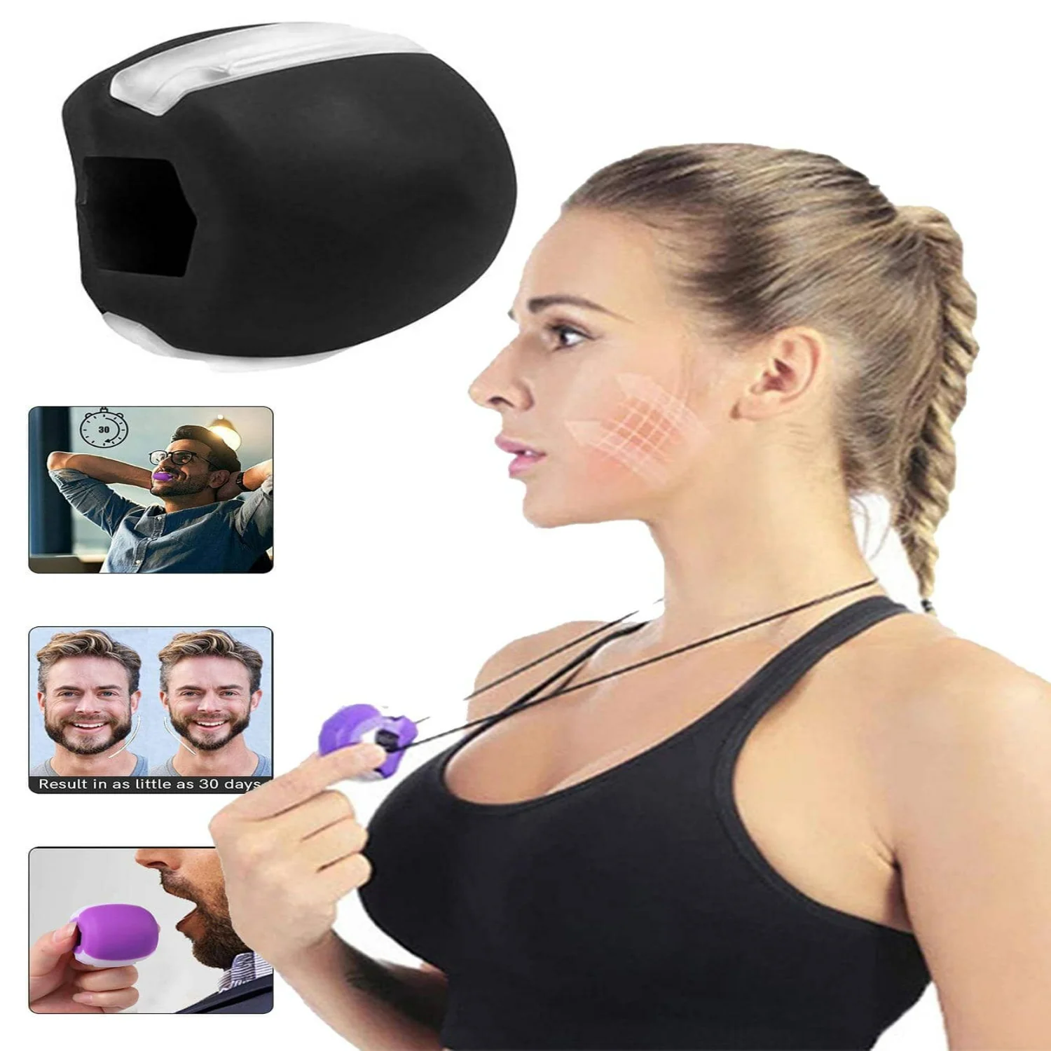 

Jaw Exerciser Muscle Chewing Ball