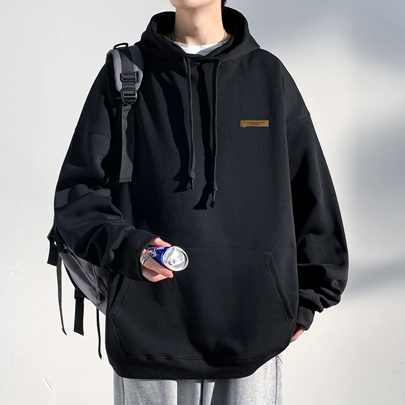 

Sweatshirt Male Oversize Harajuku Zip Up Hoodies Mens Clothing Sweatshirts Man Original Brands Hooded Zip-up Hip Hop Kpop Men's