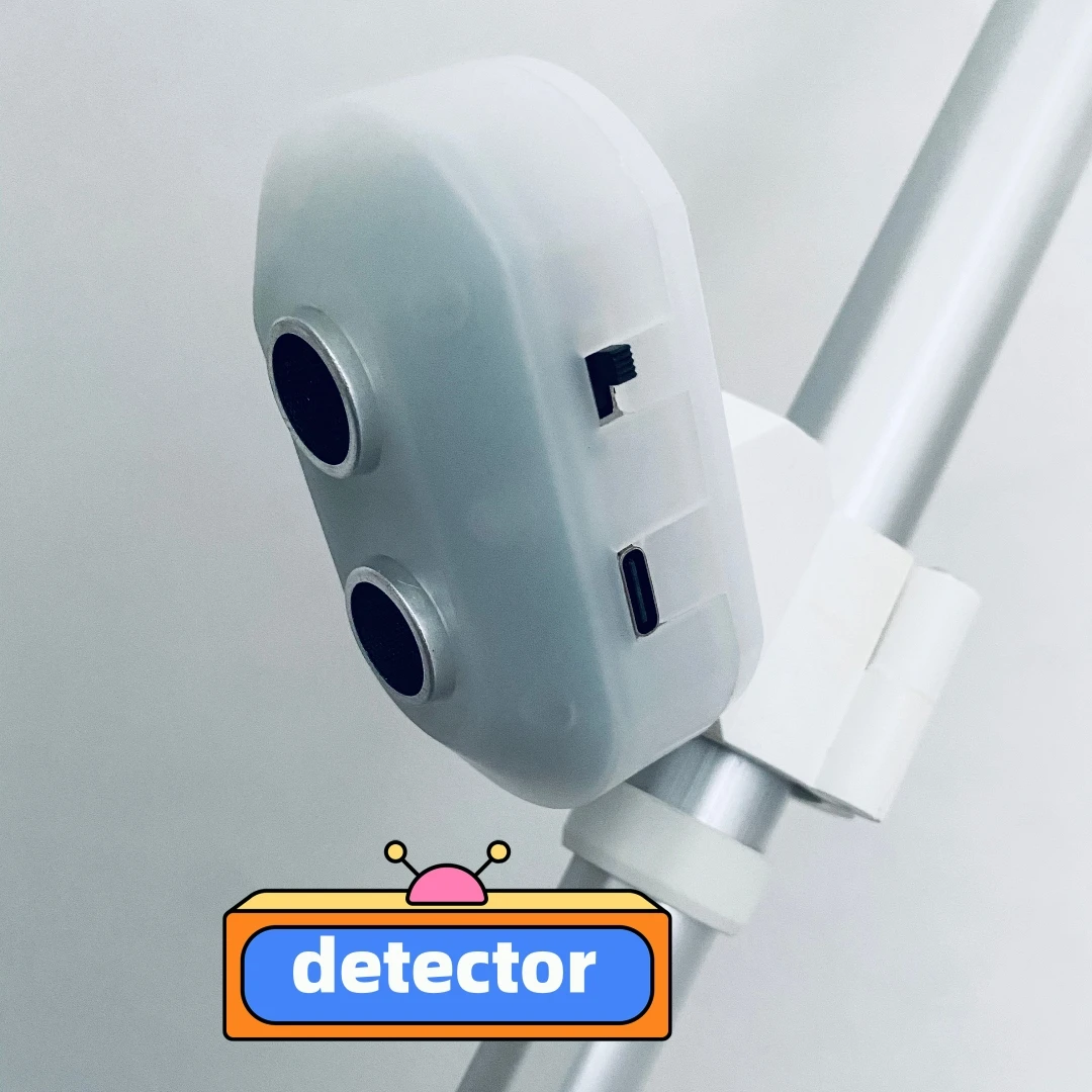 

Ultrasonic Wave Detector Walking Stick Detective Obstacle Induction Response Security Alarm Help the Old Visual Impaired People