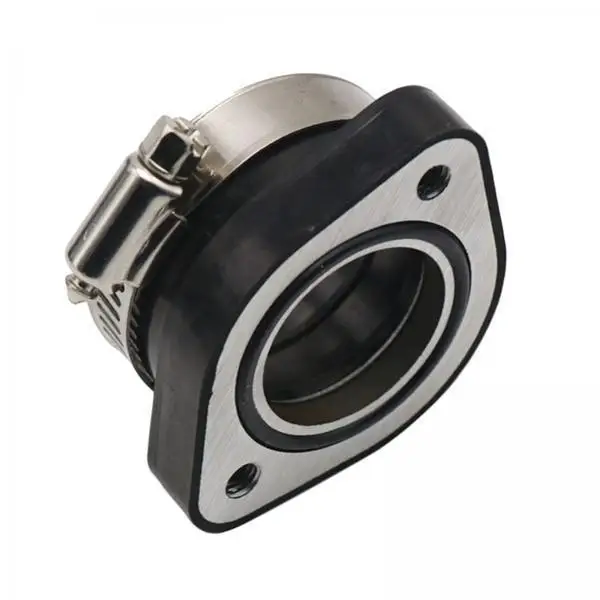 Motorcycle Carburetor Adapter Rubber Stainless Steel Clamp Inlet Pipe Manifold Converter for PWK 21 24 26 28 30mm VM24