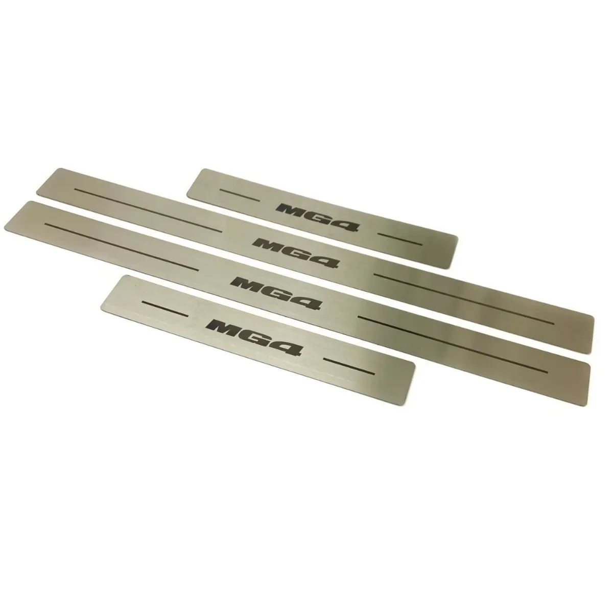 ABAIWAI For MG MG4 EV 2025 2026 2027 Stainless Steel s Car Door Sill Plate 3D  Trim Protection Interiors Styling Auto Part