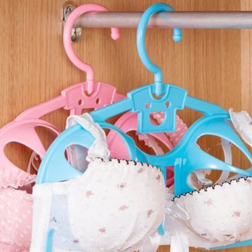 

3 Pcs Bra Drying Rack Hanging Underwear Bras Multifunction Hanger for and Pp Hangers