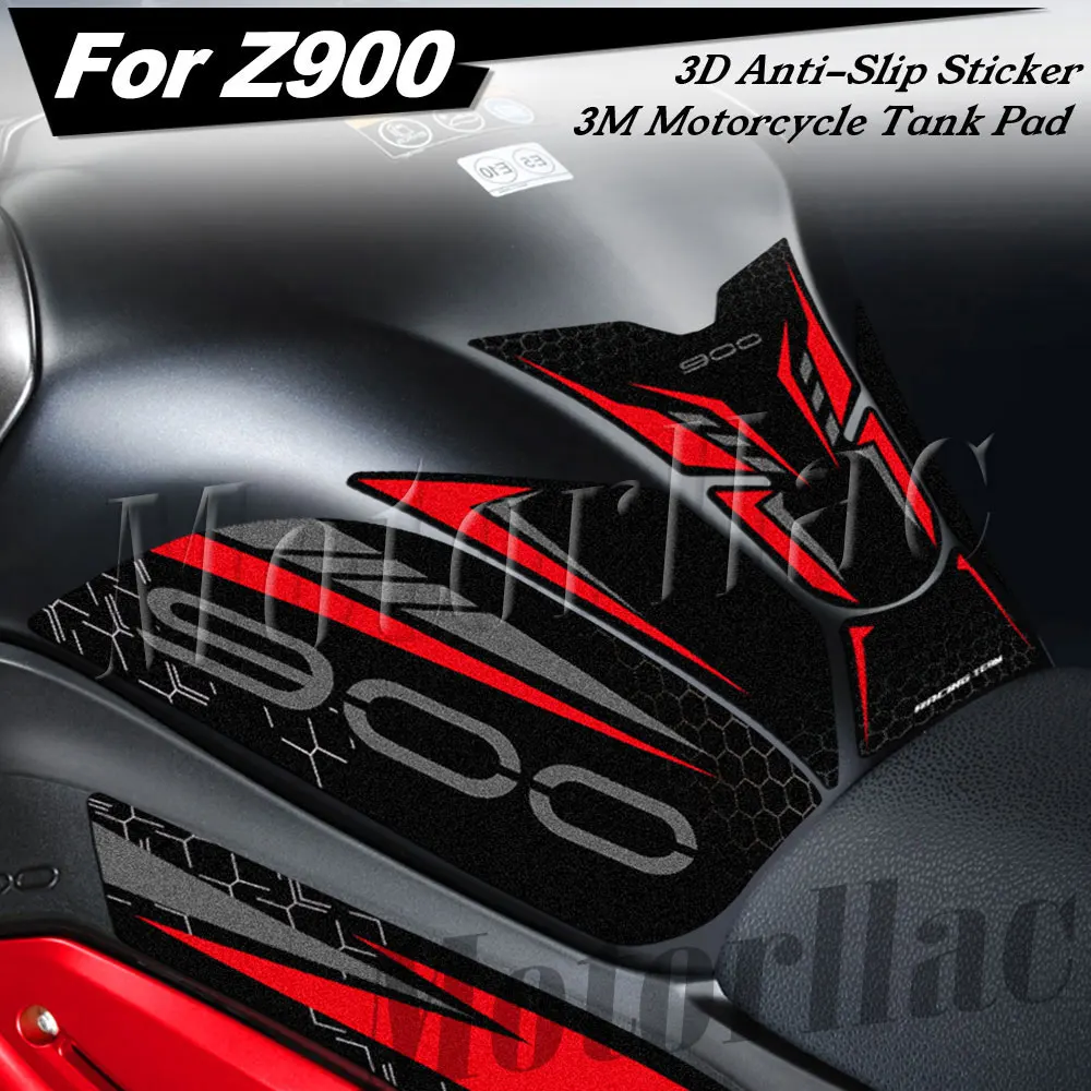 

3M Motorcycle Fuel Tank Pad Sticker Anti-slip Knee Grip Protection Decal Accessories For Z900 z 900 2025