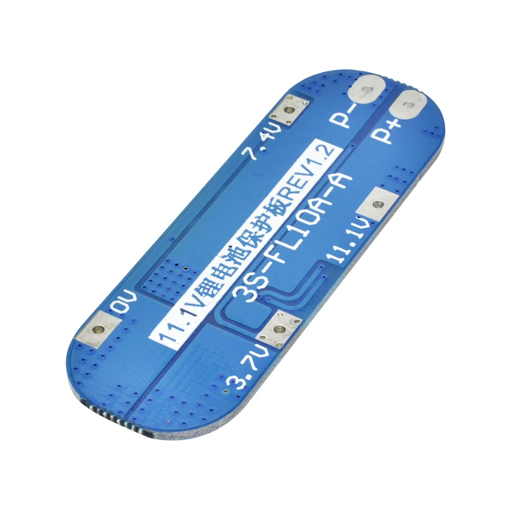 3S 10A 11.1V 12V 12.6V Lithium Battery Charger Protection Board Module for 18650 Li-ion Lipo Battery Cells BMS 3.7V