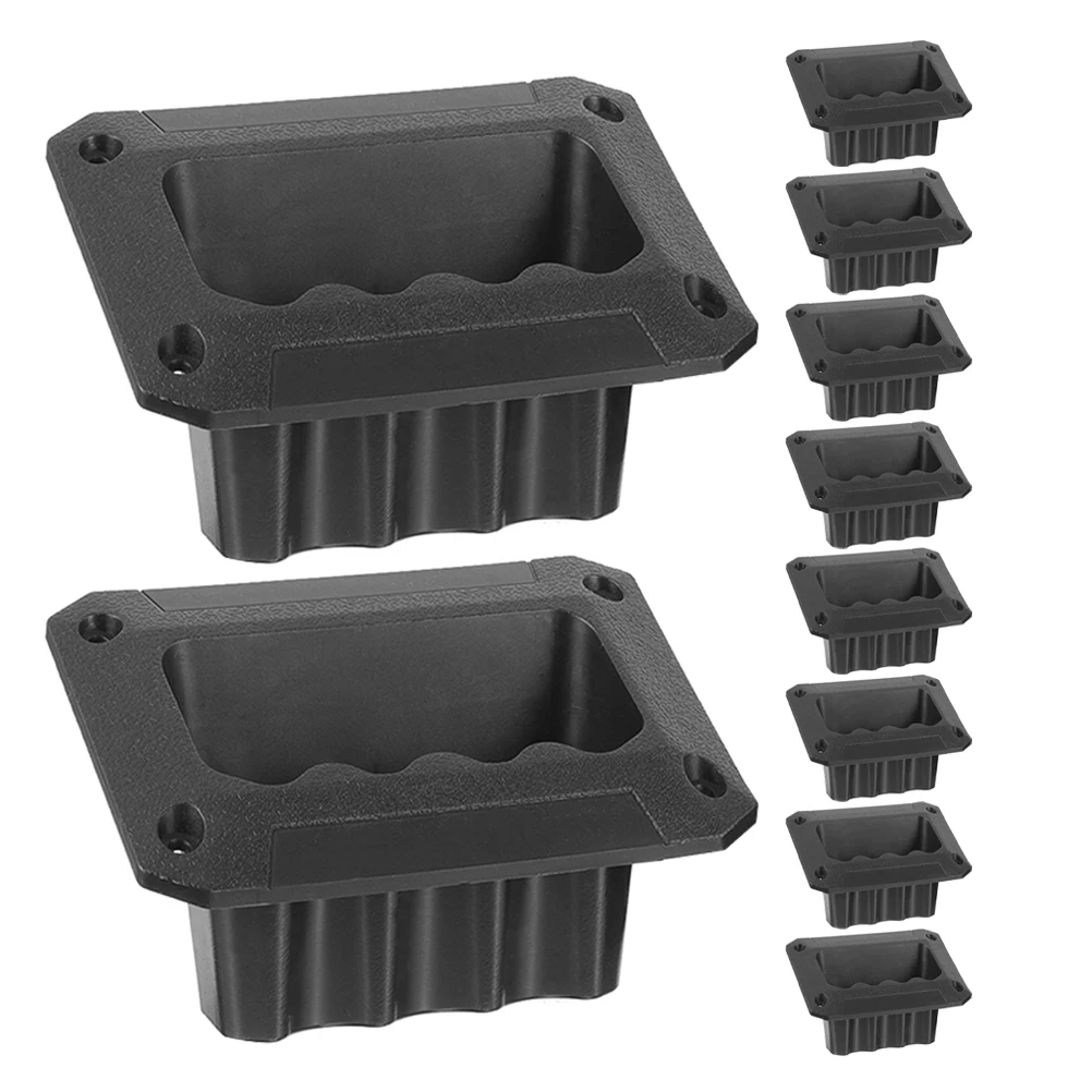 

10pcs Sound Boxes les Outdoor Speaker Reliable H Replacement Amplifier Plastic H les Speaker Case Cabinet Pull Hardware