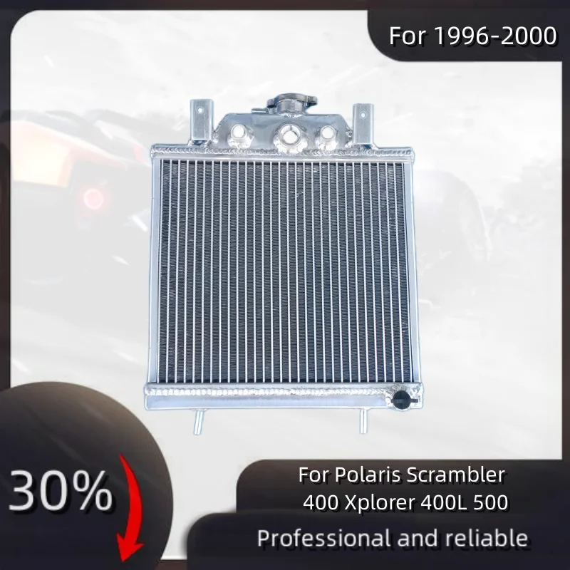 

For 1996-2000 Polaris Scrambler 400 Xplorer 400L 500 1240015 Aluminum Radiator Cooler Cooling Coolant 1996 1997 1998 1999 2000