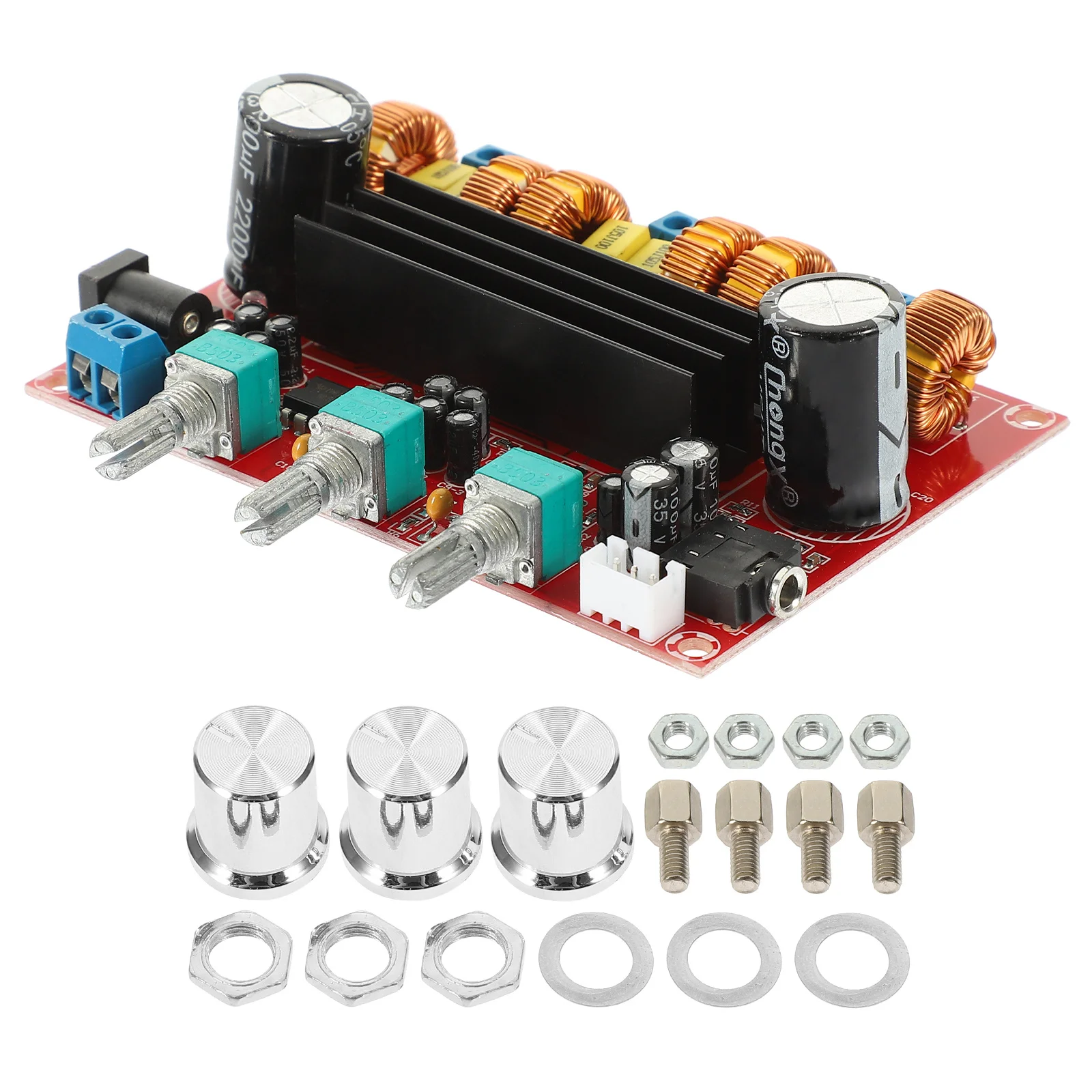 

21 Channel Digital Audio Amplifier Board 2.1 Module Subwoofer Power Amp DIY Speakers Wide Voltage 12V-24V Stereo