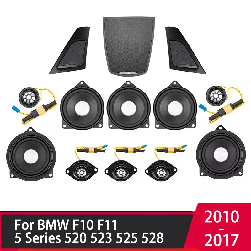 Tweeter Speakers Set Fit For BMW F10 F11 5 Series 520 523 525 528 2010-2017 Loudspeaker Music Sound Tweeter Speakers Covers