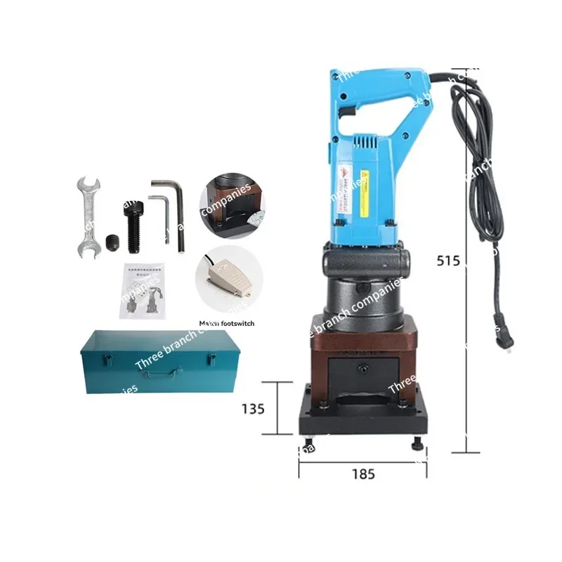 Handheld Electric Hydraulic Angle Steel Cutting Machine Angle Iron Cutter For Beveled/Rounded/Right Angled/Triangular