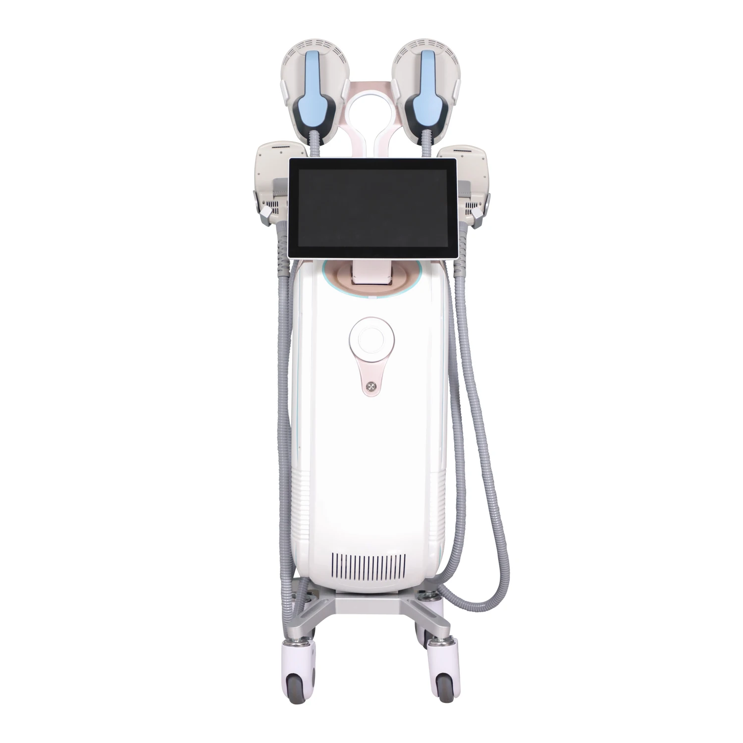 Hot Selling EMS Body Slimming Muscle Building Machine 4 Handles Whole Body Treatment