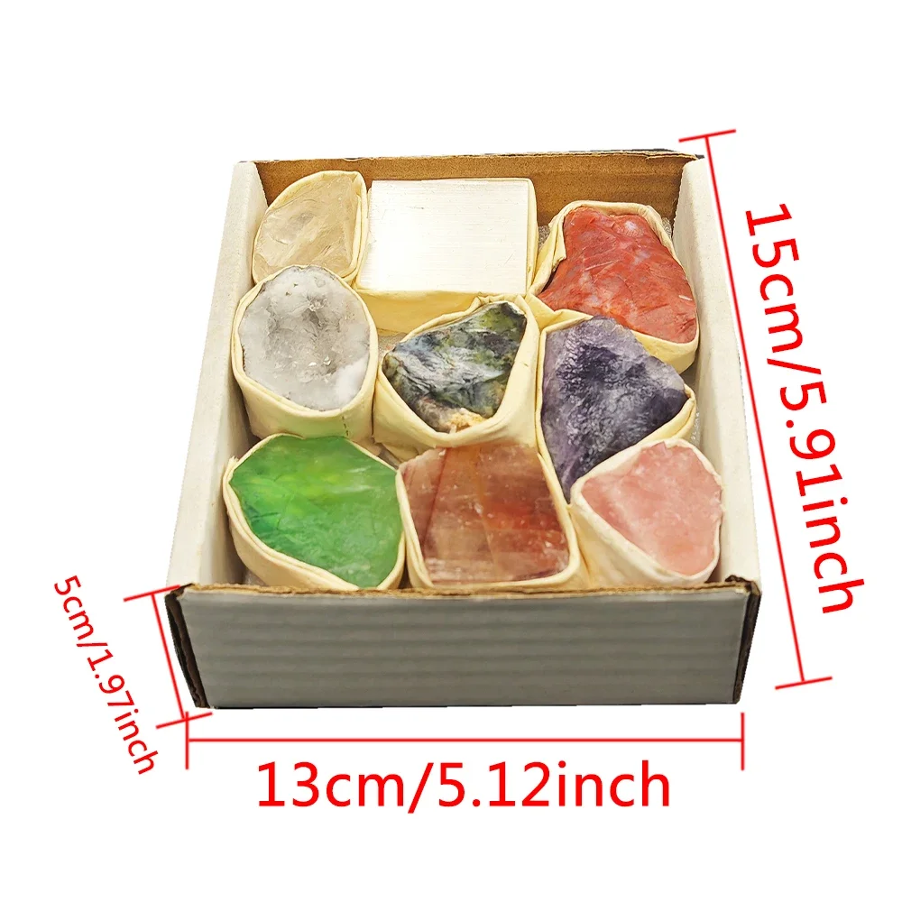 Natural Crystal Raw Stone Set Rose Quartz Irregular Ore Mineral Specimen Aquarium Decoration Home Decor Gift Fragrant Stone