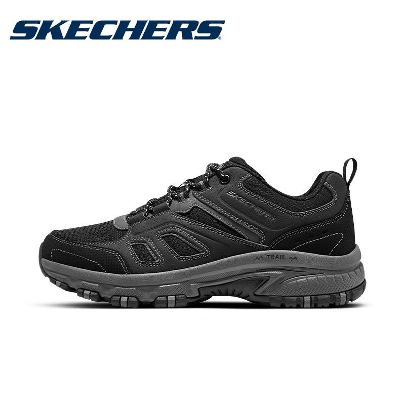 Skechers Original Outdoor Men Hiking Shoes Sports Thick Soled Sneakers Resistant Comfortable Casual Low Cut Hiking Male Trainers