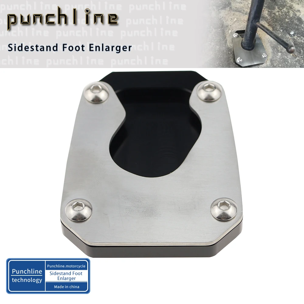 

For VFR1200X VFR 1200 X DCT 1200 CROSSTOURER DCT 2012-2021 VFR800X 2013-2021 Kickstand Sidestand Stand Extension Enlarger Pad