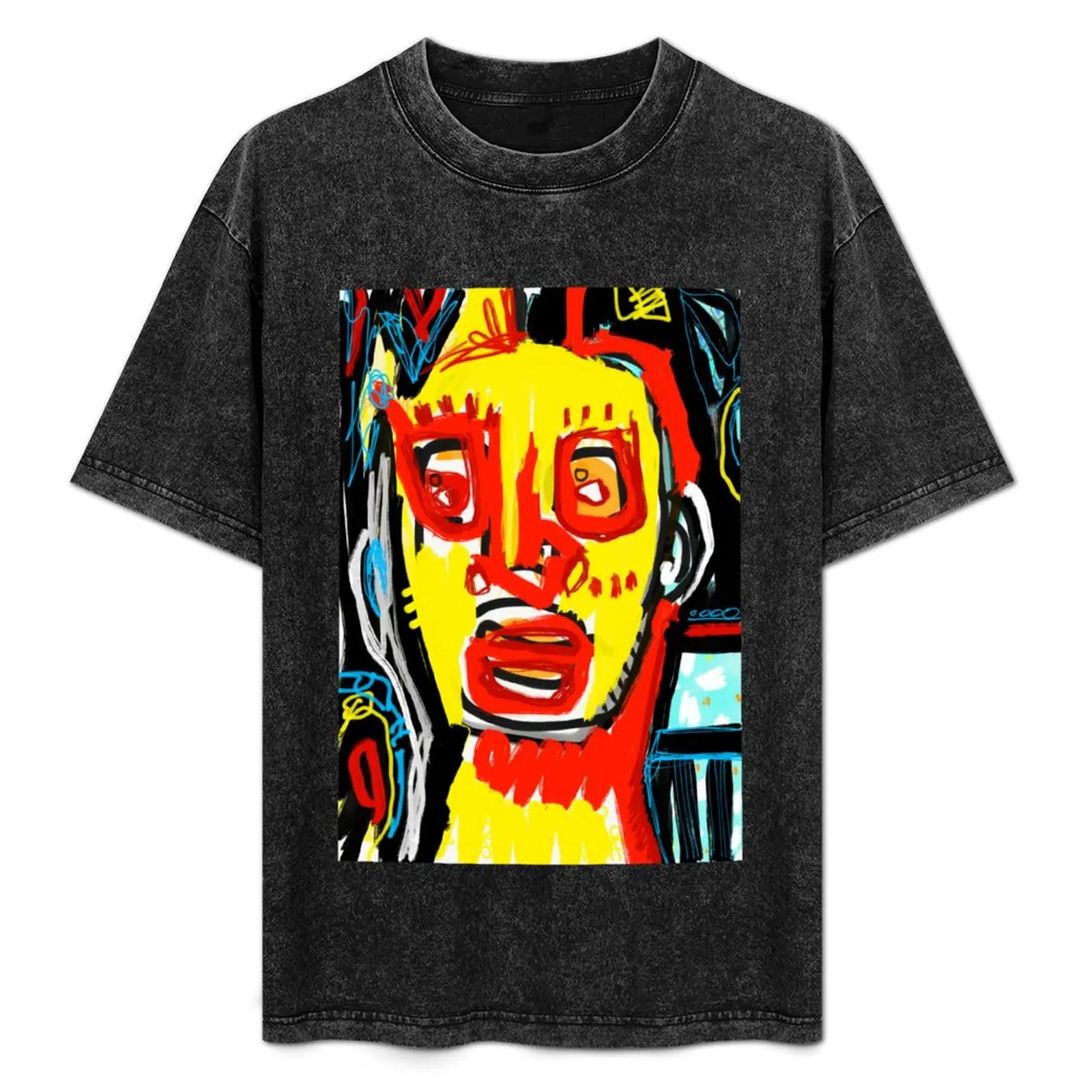 

face T-Shirt Soft Durable Cotton T-Shirt