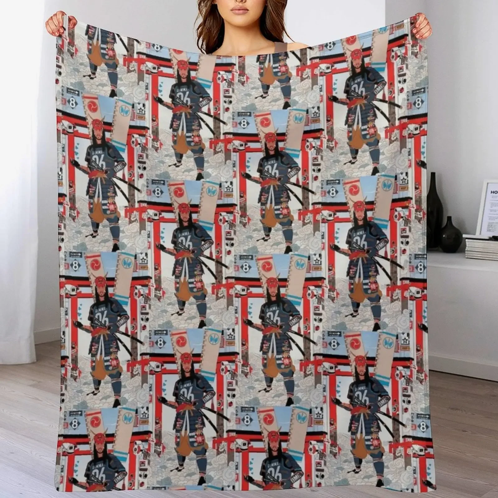 New Steve Aoki Throw Blanket Travel Size Cozy Blanket for Plane Train