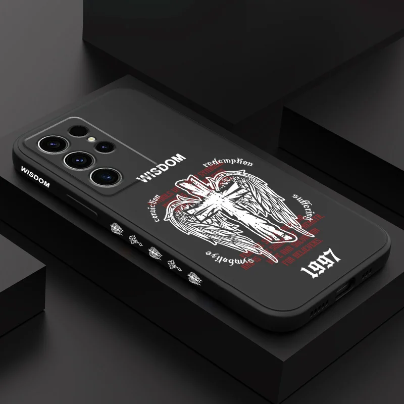 

Cool Cross Phone Case For Samsung Galaxy S25 S24 S23 S22 S21 S20 S10 S10E Ultra Plus FE Note 20 Ultra Plus Cover