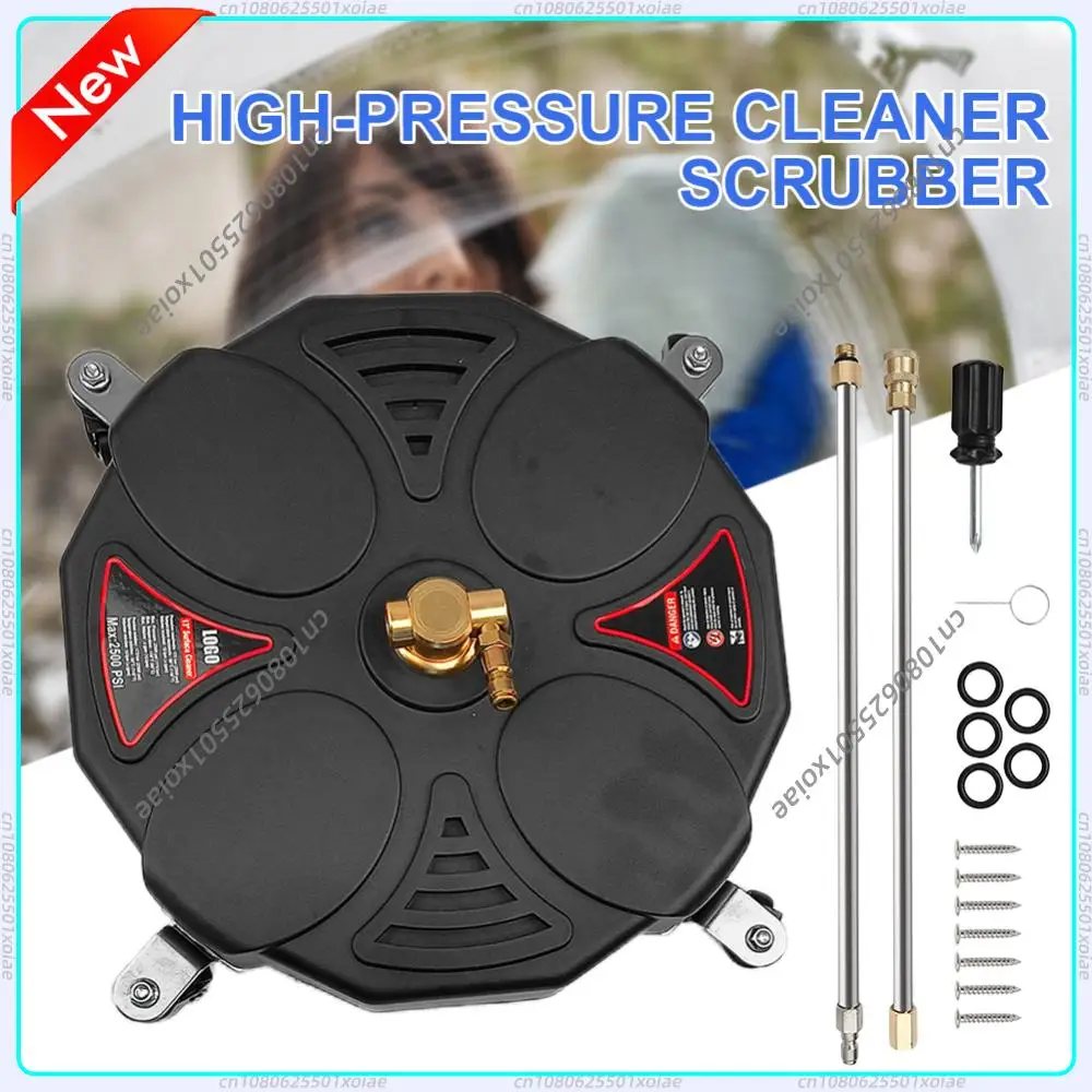 Pressure Washer 1/4 Quick Connector Surface Cleaner 2500PSI Powerful Pressure Washer with Extension Wand Replacement Nozzles