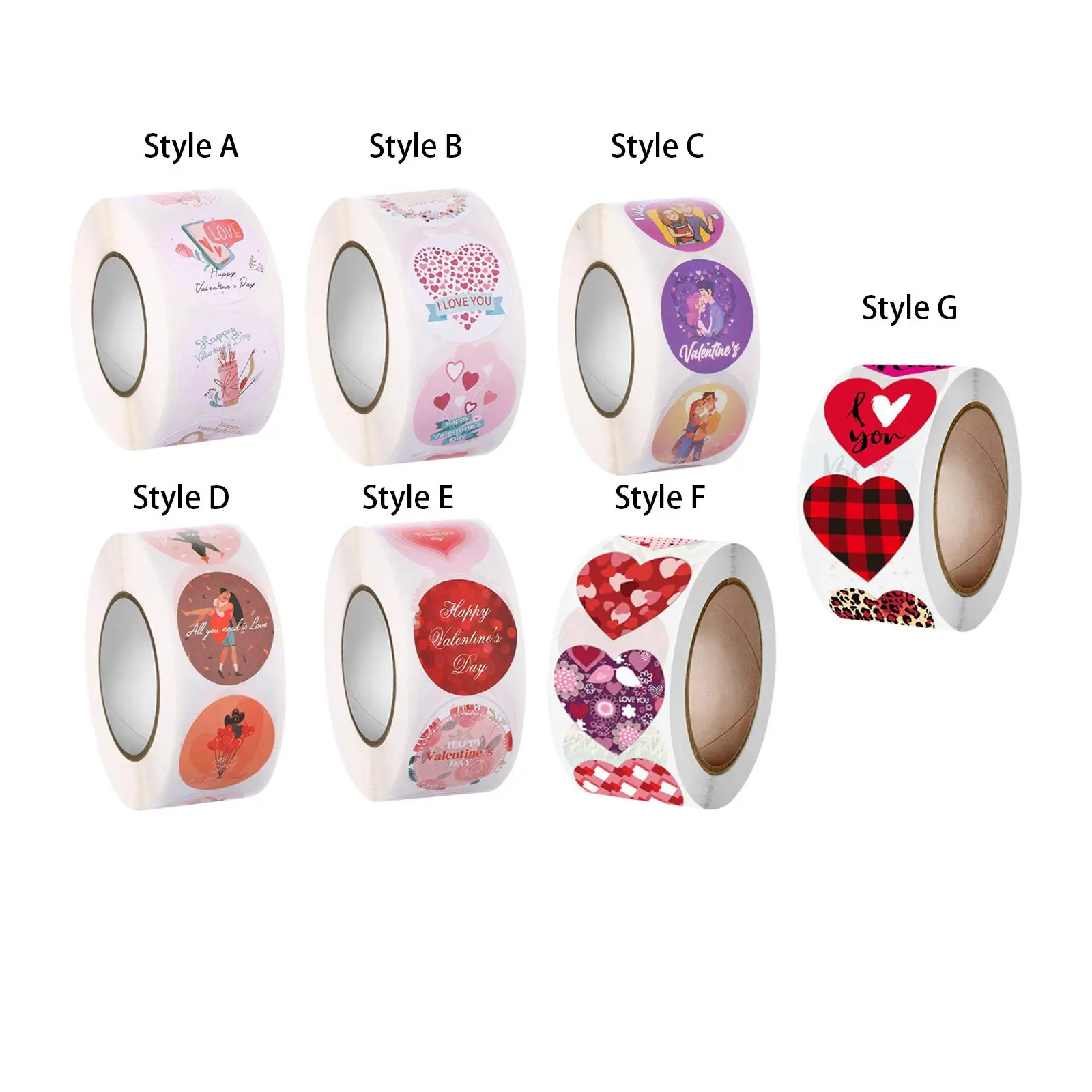 Valentines Day Stickers Roll Diary Stickers Wedding Invitation Stickers Envelope