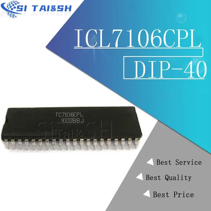 

1 шт./партия ICL7106CPL ICL7106 DIP40