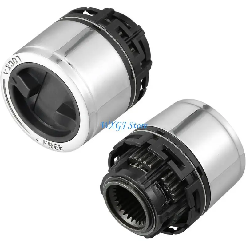 

37JE 1 Pair Manual Locking Hubs Automotive Accessories Front Manual Lock Hub for Pickup B3000 B4000 Replace 1500170