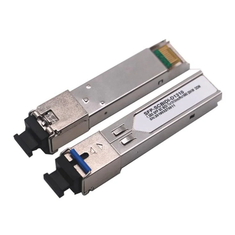 A003 2X 20KM Single Fiber SC GPON Module Switch Gigabit SFP Optical Module Compatible For With HP H3C Switch