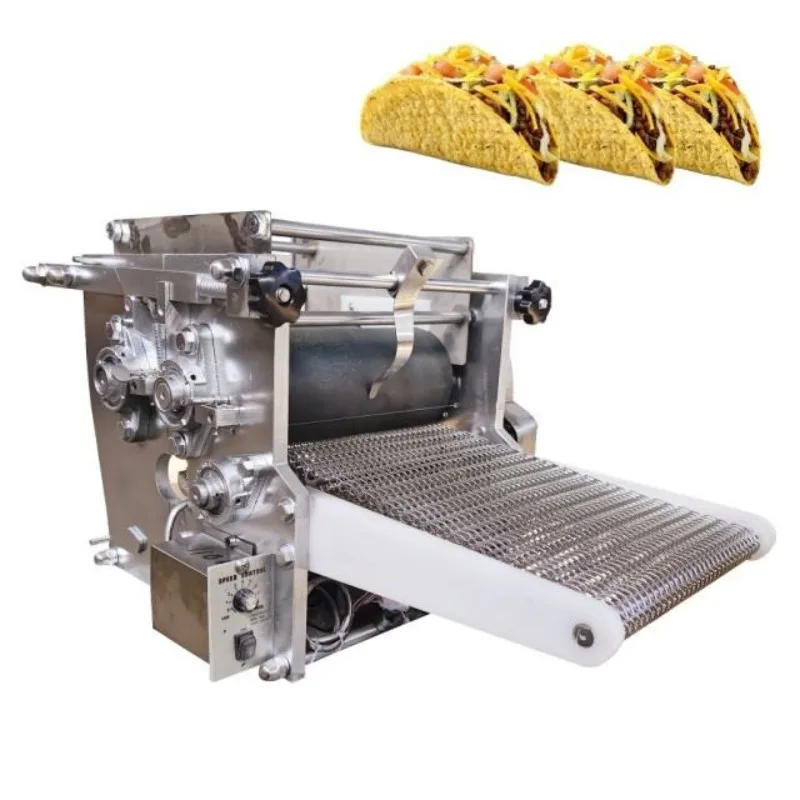 Industrial Full Automatic Flour Corn Mexican Tortilla Machine Taco Roti Maker Press Bread Grain Product Tortilla Making Machines