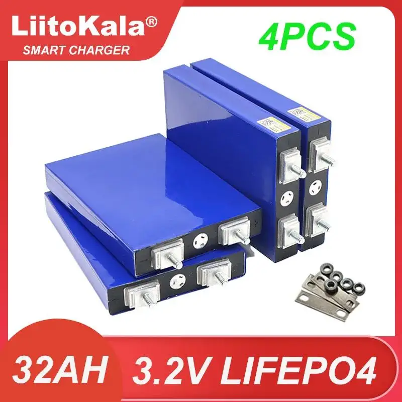 Good 3.2V 32Ah battery pack LiFePO4 phosphate 90A discharge 32000mAh Motorcycle Car motor batteries modification Stud