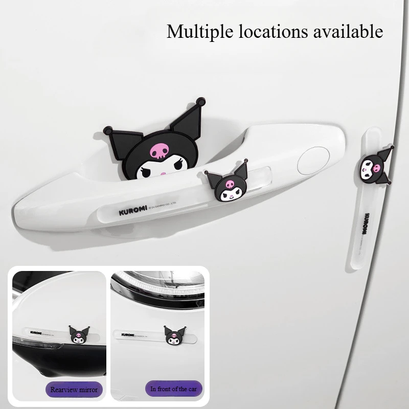 

Sanrio Car Door Anti-collision Strip Car Door Bumper Strip Handle Reversing Mirror Anti-Scratch Auto Accessories
