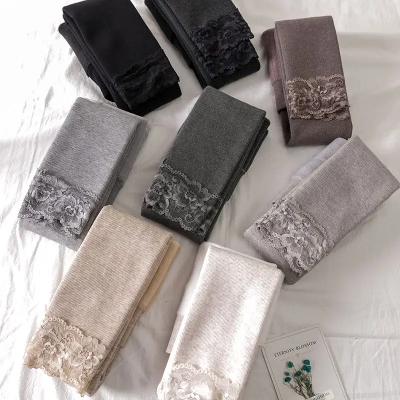 Leggings sportivi da donna Aderenti Fodera ricamata carina Sollevata setosa aspetto spesso Peluche antiscivolo?? Micro corno da donna