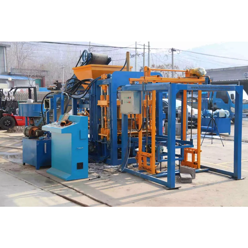 YG Full Automatic Block Brick Making Machine Construction Concrete Block Brick Making Machinery Production Line Price for US