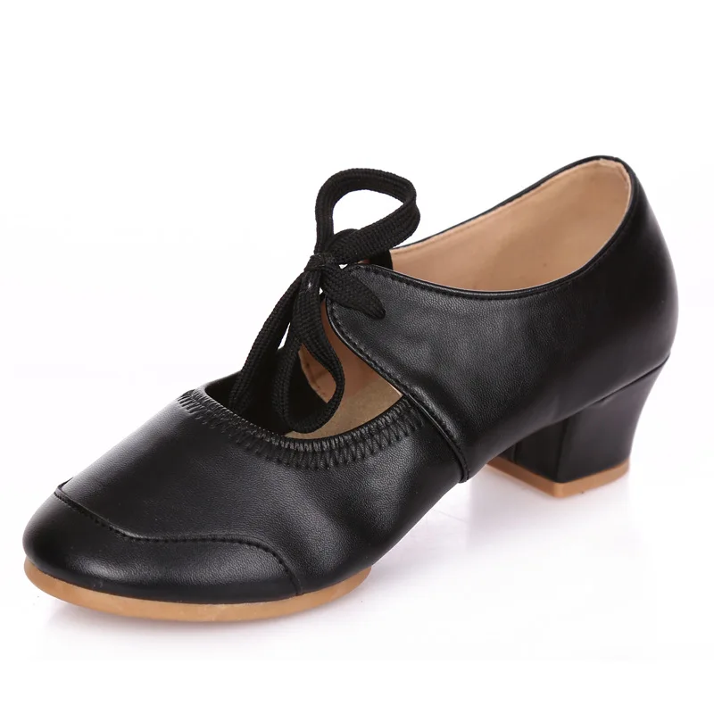 Nova chegada latina sapatos de dança mulheres meninas sapatos de salto alto ballroom latina sapatos de dança para as mulheres 4cm