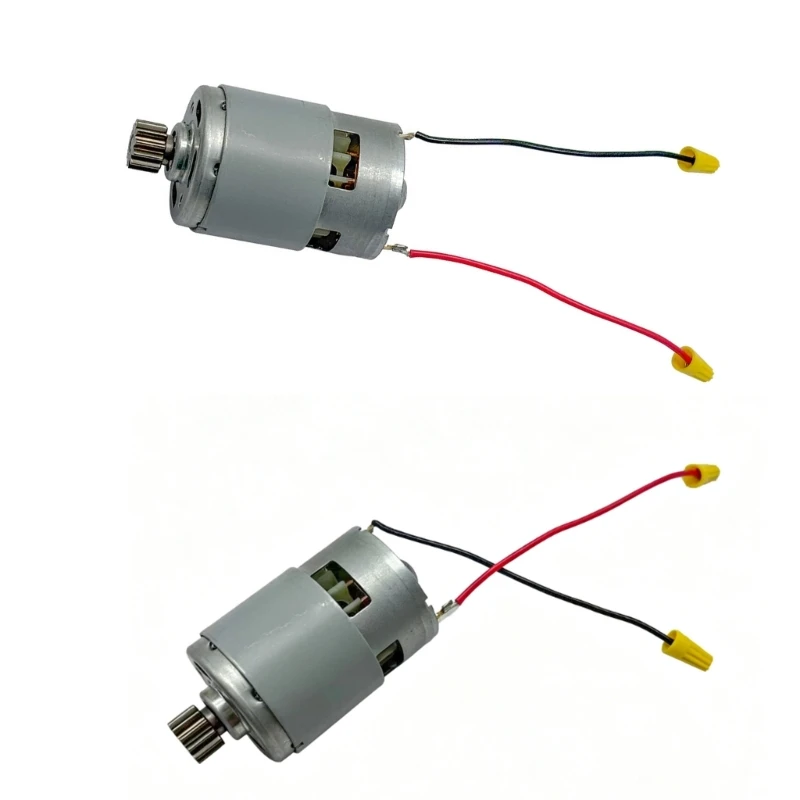 755 Brushed Motor 21V Brushed Motor Lawn Mower Drive Motor for Battery Equipment Repair Work, Model 01433 755-Type Electric M4YD