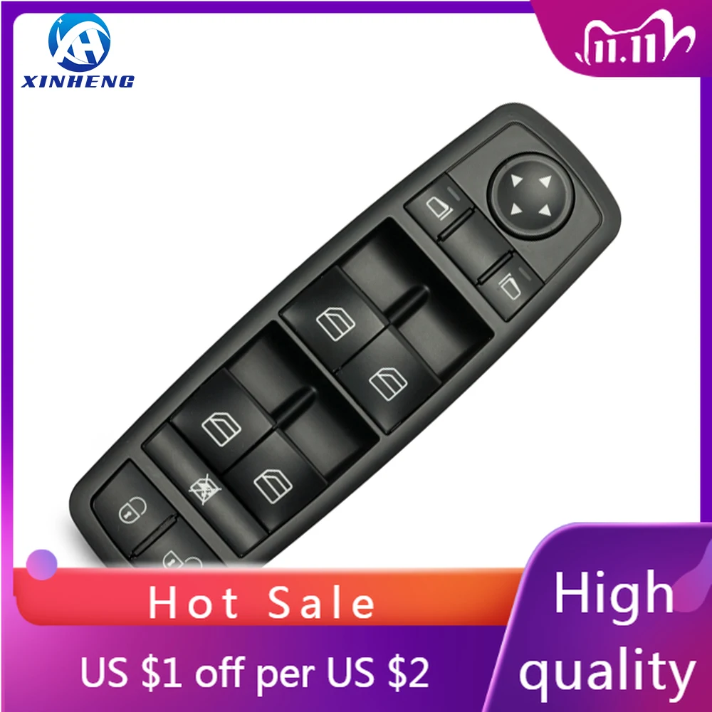 

Кнопка управления электрическим стеклоподъемником для Mercedes-Benz W245 B150 B160 B170 B180 1698206610