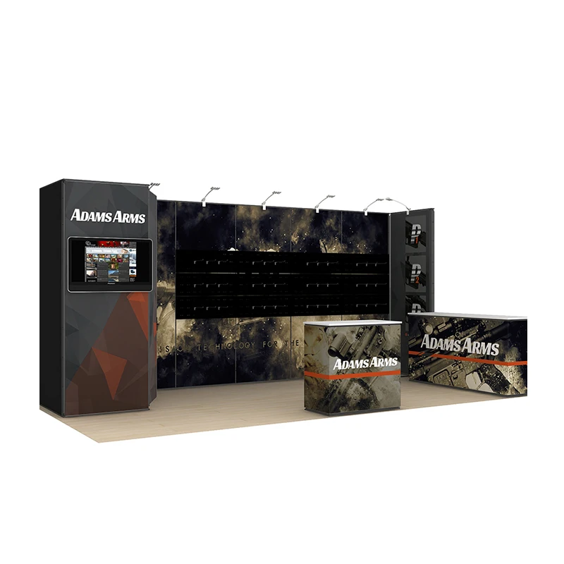 10 X 20 20x20 LuBan DIY Modular Custom logo Exhibition Booth Large Booth Stand Trade Show Booth