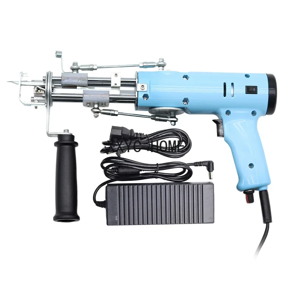 New Tufting Gun 2 in 1 Loop Pile Cut Pile Rug Gun Carpet Machine Starter Kit Electric Carpet Tufting Kit Rug Making Tools