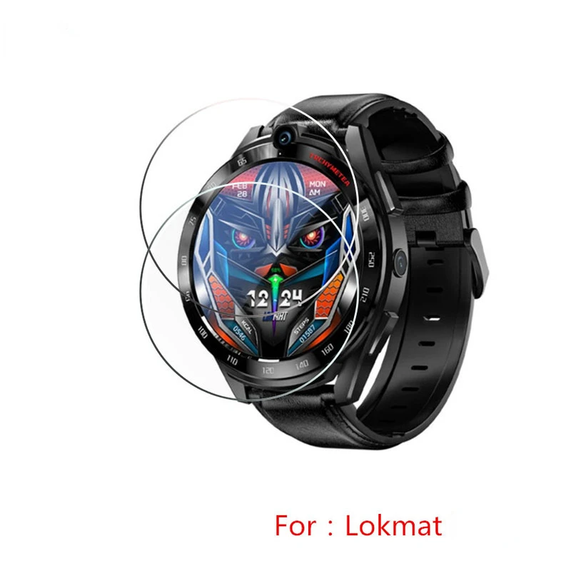 Displays chutz folie aus gehärtetem Glas für lokmat appllp 4 pro smart watch explosions geschützte Schutz folie für lokmat comet pro