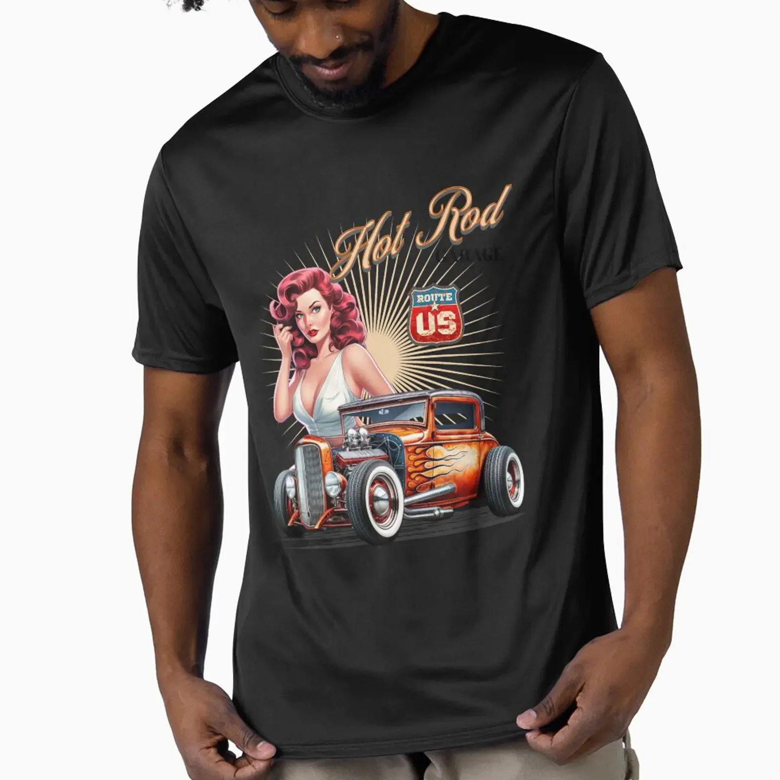 hot rod garage In rust we trust Car mods Mighty madness Up load designed and sold by JansenGS vintage Washed