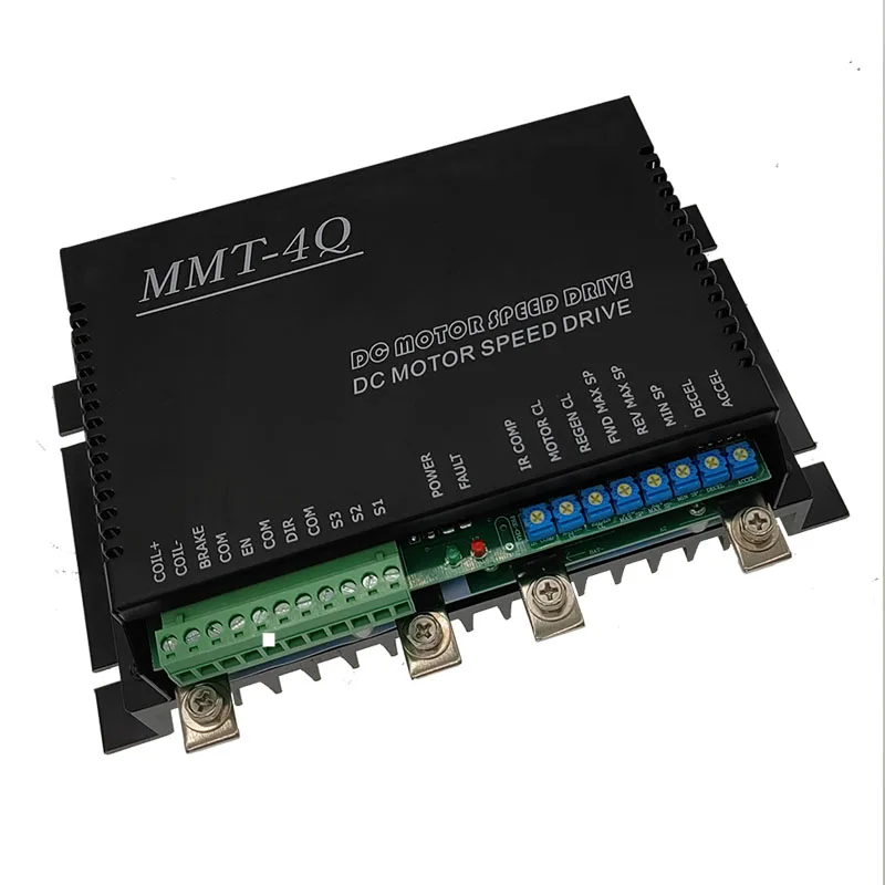 Imagem -03 - Driver de Motor dc Regenerador Reversível Controla Motor Dianteiro e Reverso Dc24v 48v Avaliado 100a Corrente Contínua 60a1000w1500w o