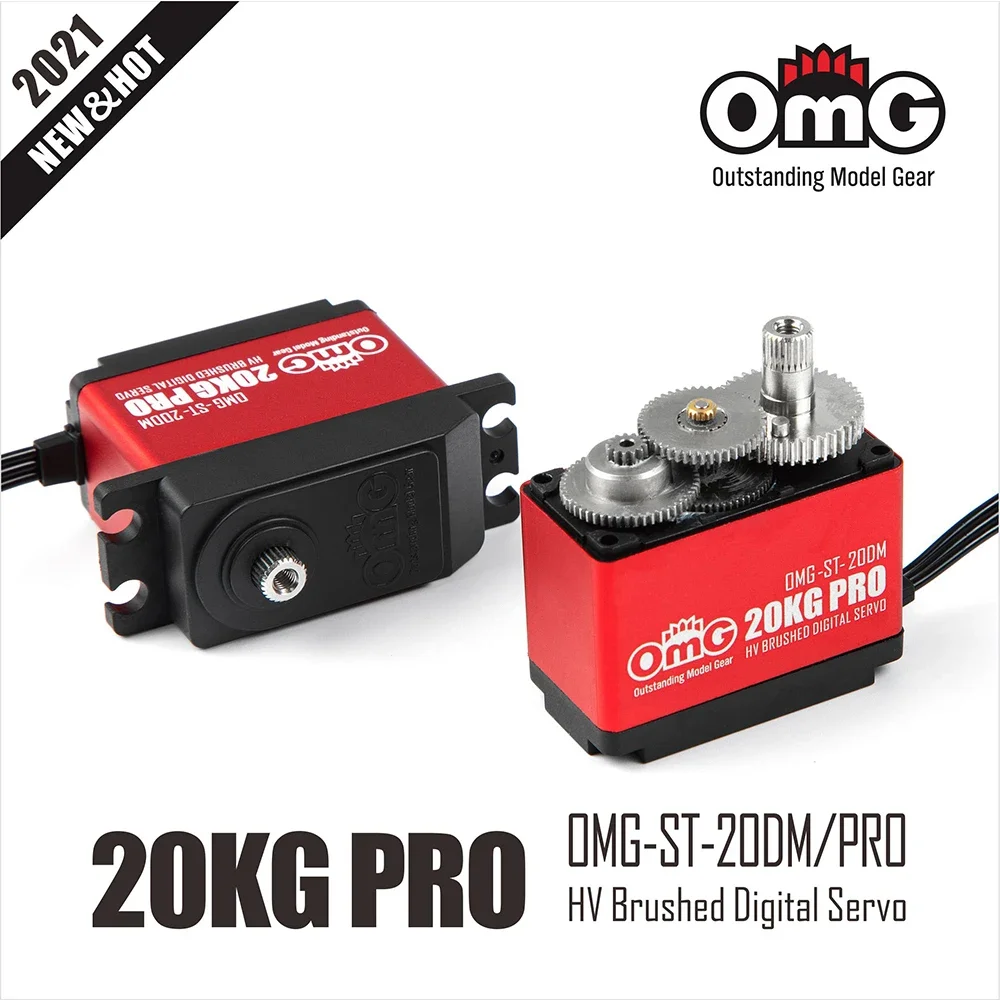 

OMG-ST-20DM/PRO Servo Special Design For 1:10 RC Car
