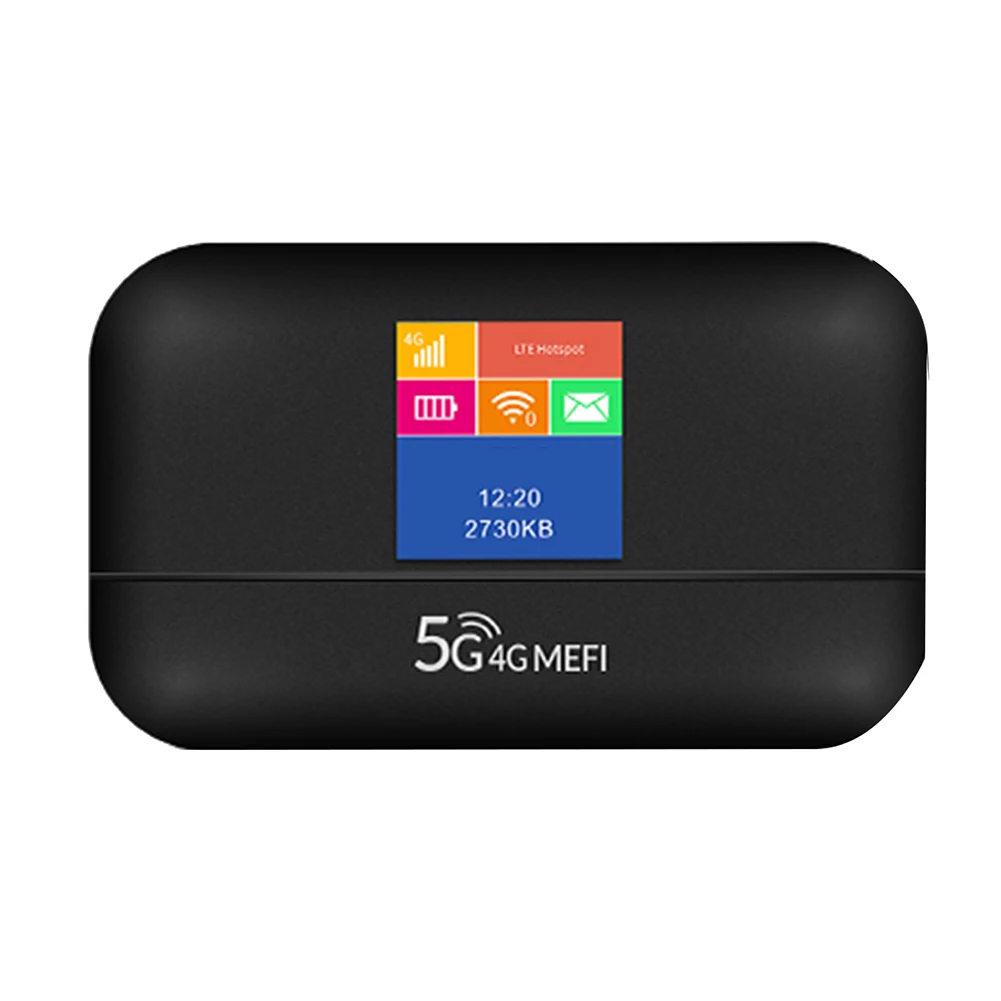 

Классный портативный Mifi-маршрутизатор 4G Wi-Fi 150 Мбит/с 3000 мАч Mifi-модем Автомобильный мобильный Wi-Fi Беспроводная точка доступа со слотом для SIM-карты и экраном